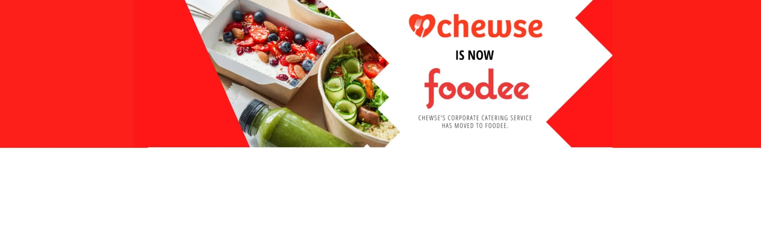 Screenshot of Chewse project